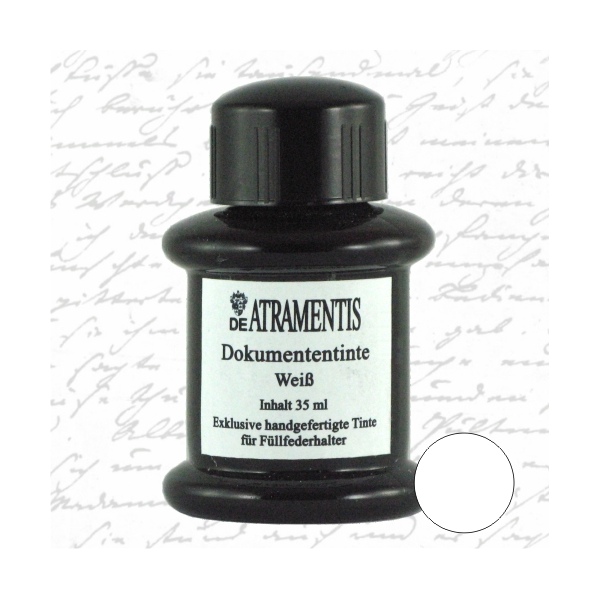 De Atramentis Document Ink White 45ml