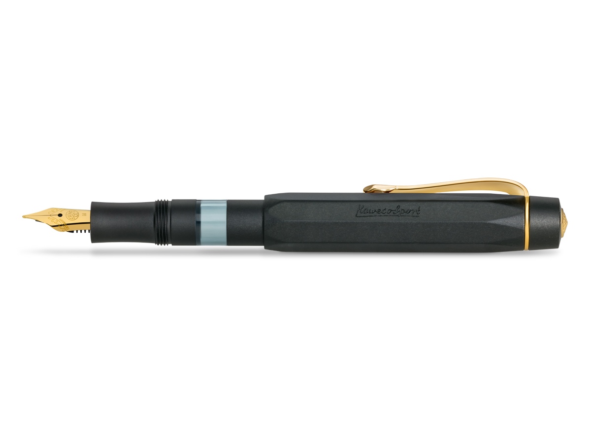 Ikelos newest Fountain Pen – Kelp Alumilite – Gun Metal Finish