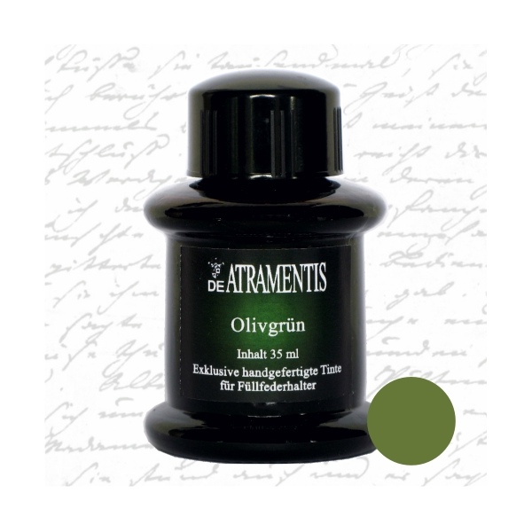 De Atramentis Document Ink Olive Green 45ml