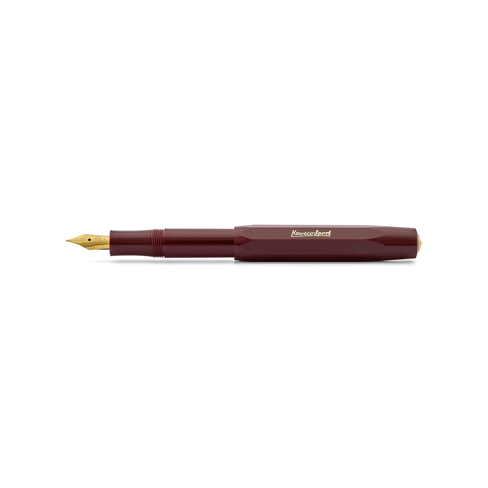 Kaweco Classic Sport Bordeaux Luxury ballpoint or fountain pen with  engraving, brands Parker, Waterman, Cross, Sheaffer, Diplomat, Lamy