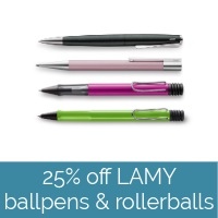 Lamy Ballpen and Rollerball Offers